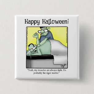 Funny Halloween Humor-knappgåvor/favoriter Knapp