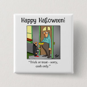 Funny Halloween Humor-knappgåvor/favoriter Knapp