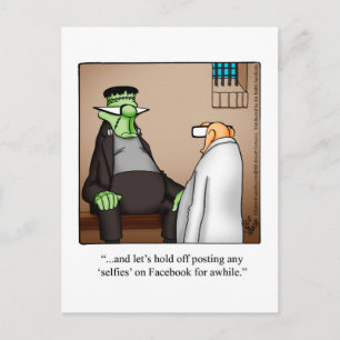 Funny Halloween Humor Postcards ’Spectickles’ Vykort