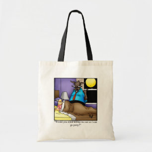 Funny Halloween Humor Tote Bag Gift Tygkasse