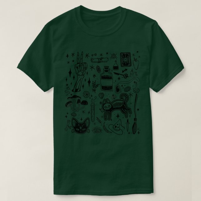 Funny Halloween Inslag Halloween Vibes Pumpkin Ha T Shirt (Design framsida)