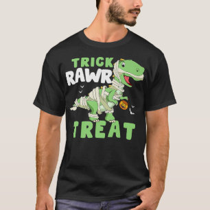 Funny Halloween Kids ger Cute Costume Mummy Dino T Shirt