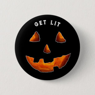 Funny Halloween-knapp Knapp