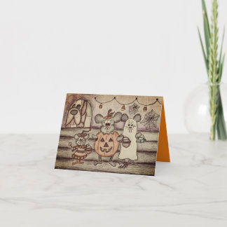 Funny Halloween-kort Kort