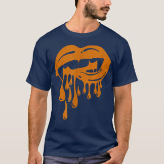 Funny Halloween Läppar Party Bus eller godis Pumpk T Shirt