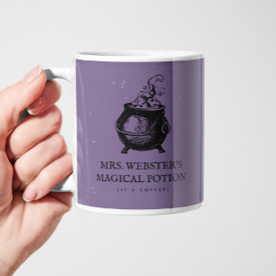 Funny Halloween-magisk potion lila Kaffemugg