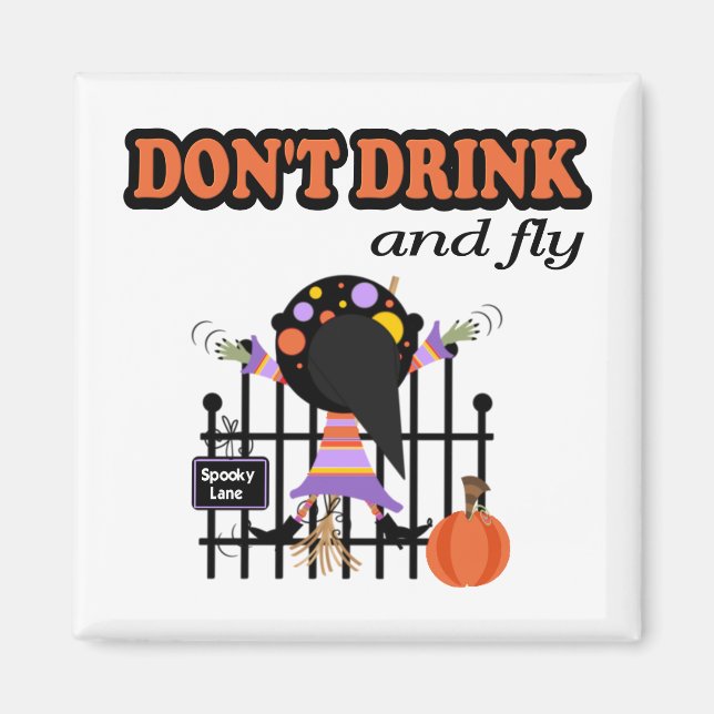 Funny Halloween Magnet (Framsidan)