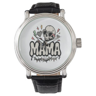 Funny Halloween Mamma Coola Skull Armbandsur