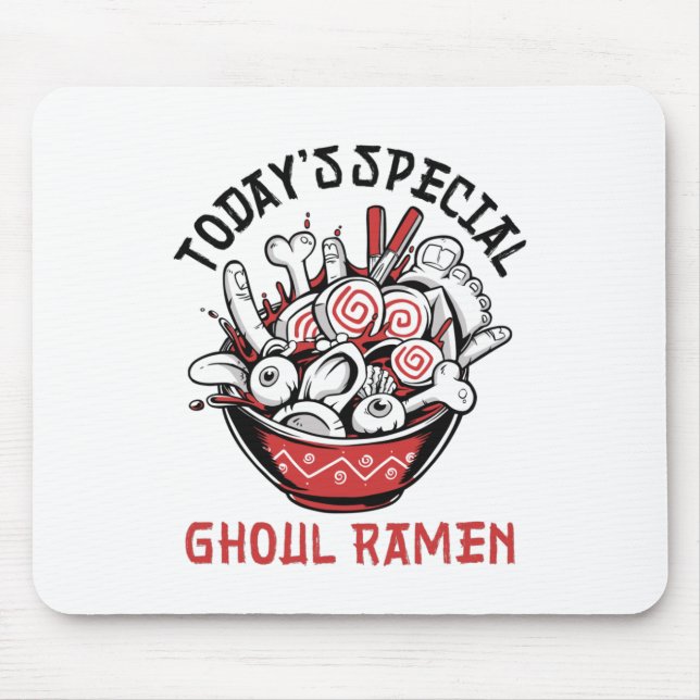 Funny Halloween Menu Ghoul Ramen Musmatta (Framsidan)