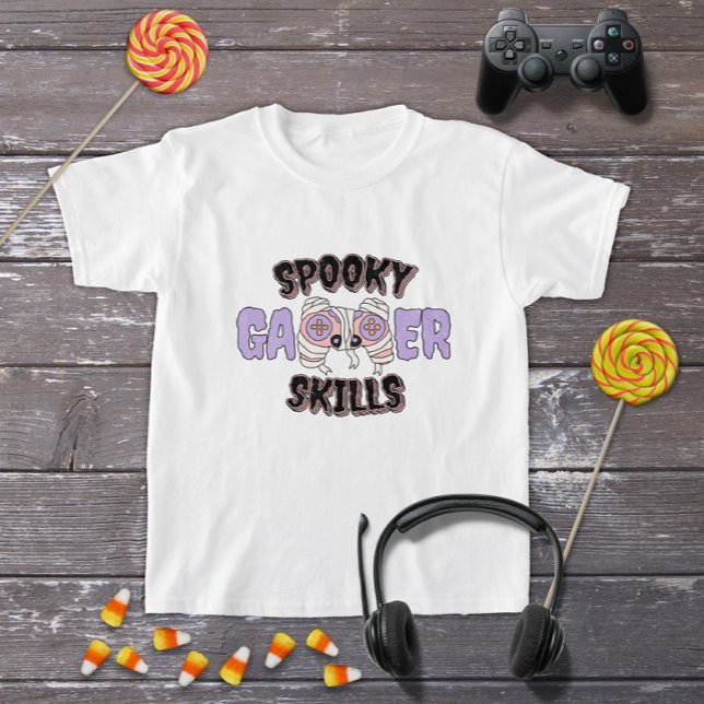 Funny Halloween Mummy Video Gamer Controller T Shirt (Skapare uppladdad)