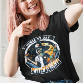 Funny Halloween Nurse T-Shirt