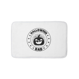 Funny Halloween Pappa Halloween Pumpkin Badrumsmatta