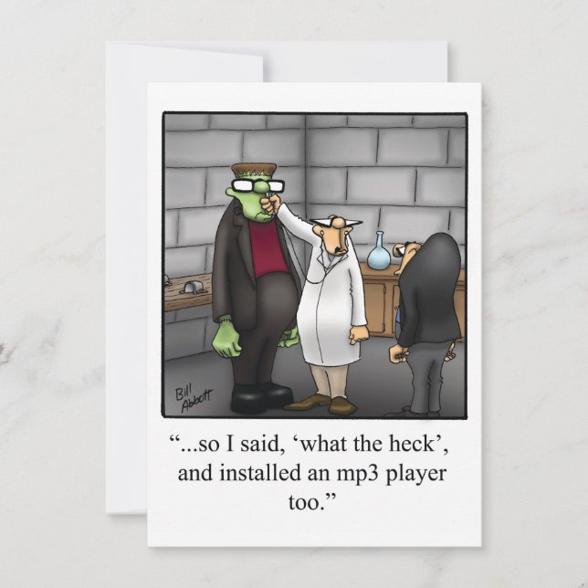 Funny Halloween-partiinbjudan Inbjudningar (Framsida)