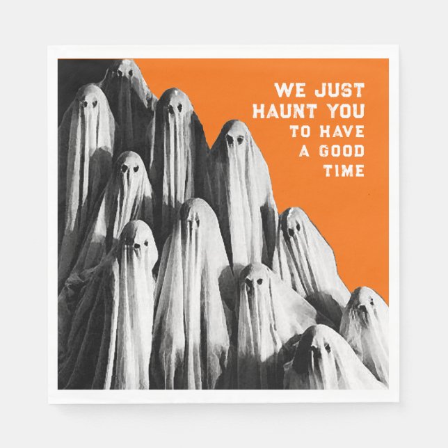 Funny Halloween Party Pappersservett (Framsidan)