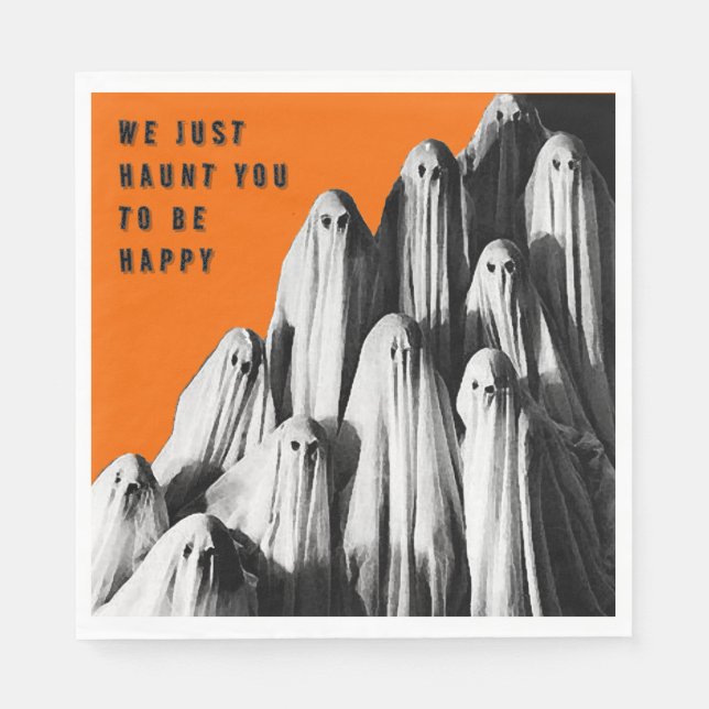 Funny Halloween Party Pappersservett (Framsidan)