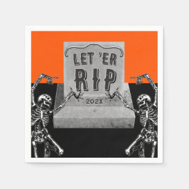 Funny Halloween Party Pappersservett