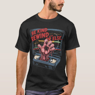 Funny Halloween Party Shirt, Retro 80-talet Horror T Shirt