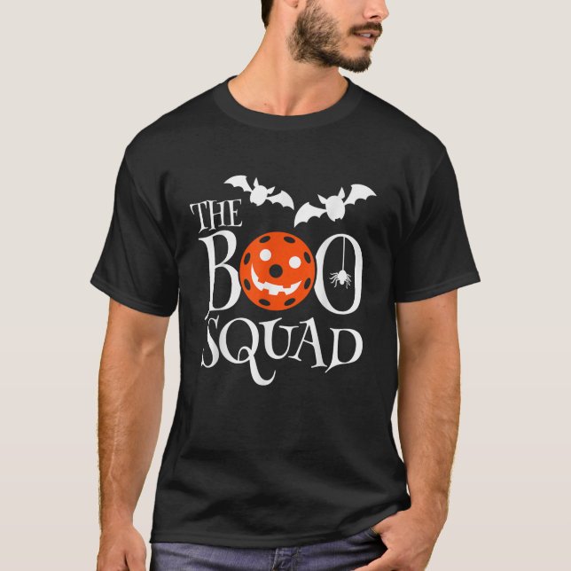 Funny Halloween Pickleball Costume Boo VIII T Shirt (Framsida)