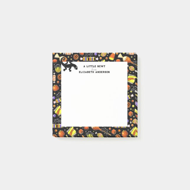Funny Halloween Post-it Block (Framsida)