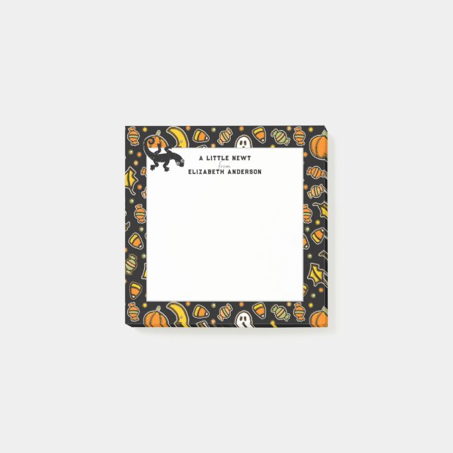Funny Halloween Post-it Block (Framsida)