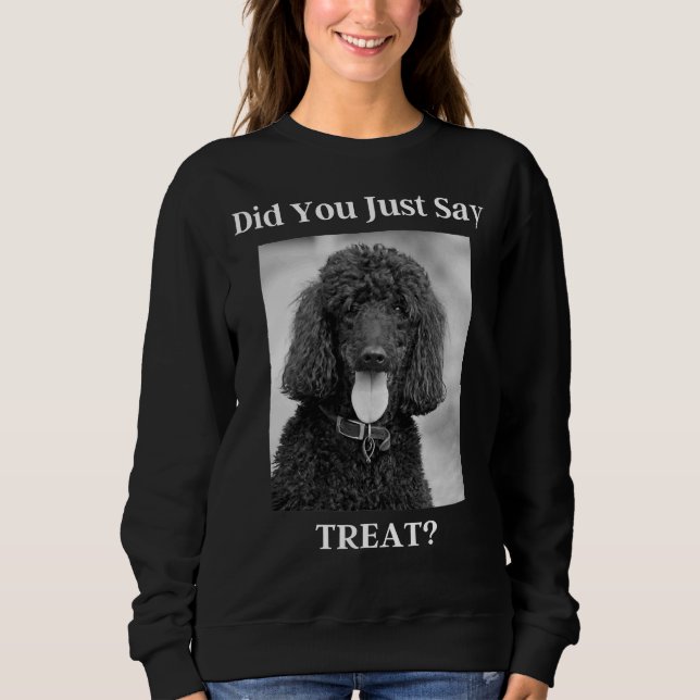 Funny Halloween Pudel T Shirt (Framsida)