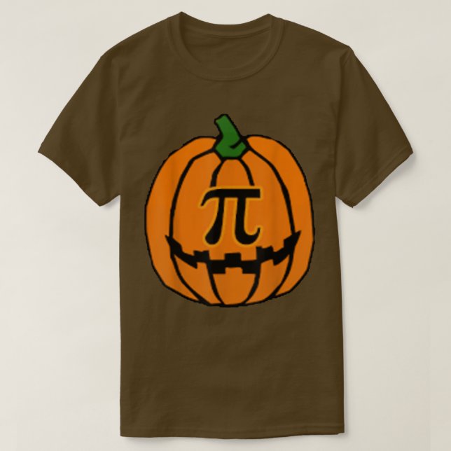 Funny Halloween Pumpkin Pi Pumpkin Pie  Math Teach T Shirt (Design framsida)