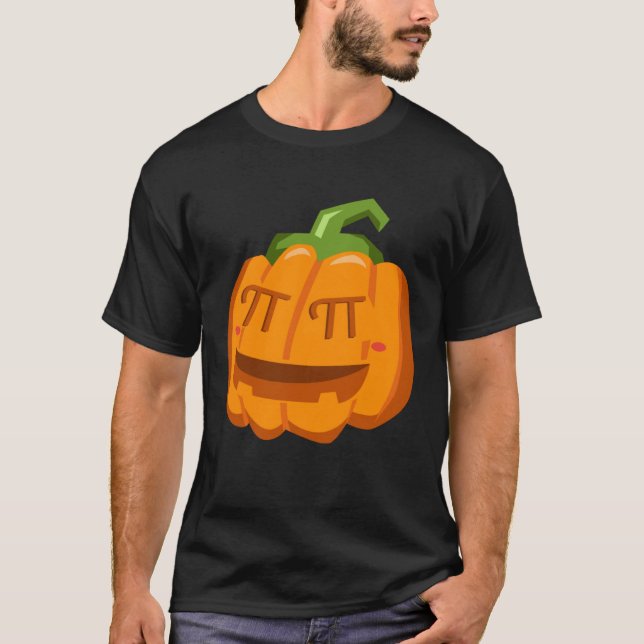 Funny Halloween Pumpkin Pie Math 2021 T Shirt (Framsida)
