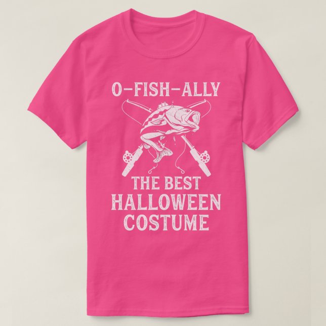 Funny Halloween Pun Fisherman Fishing Halloween Co T Shirt (Design framsida)