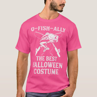 Funny Halloween Pun Fisherman Fishing Halloween Co T Shirt