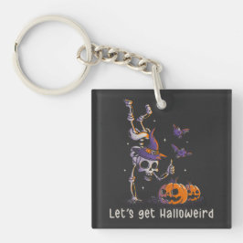 Funny Halloween Quote Let's get Halloweird Pun