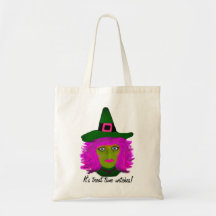 Funny Halloween Rosa Hair Witch Budget