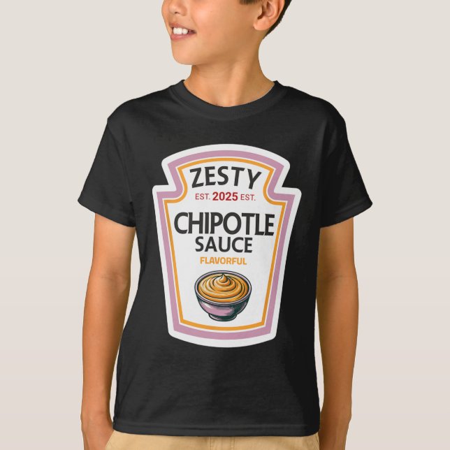 Funny Halloween Shirt 2025 Gift Zety Chipotle Sau T (Framsida)