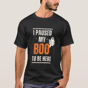 Funny Halloween Shirt Spooky Bus eller godis Retro T