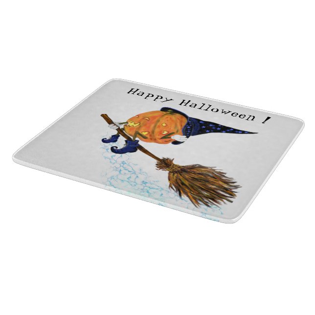 Funny Halloween-skärningspåsnans Witch Pumpkin Fli (Hörn)