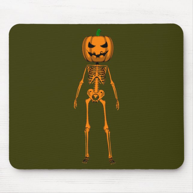 Funny Halloween Skeleton Musmatta (Framsidan)