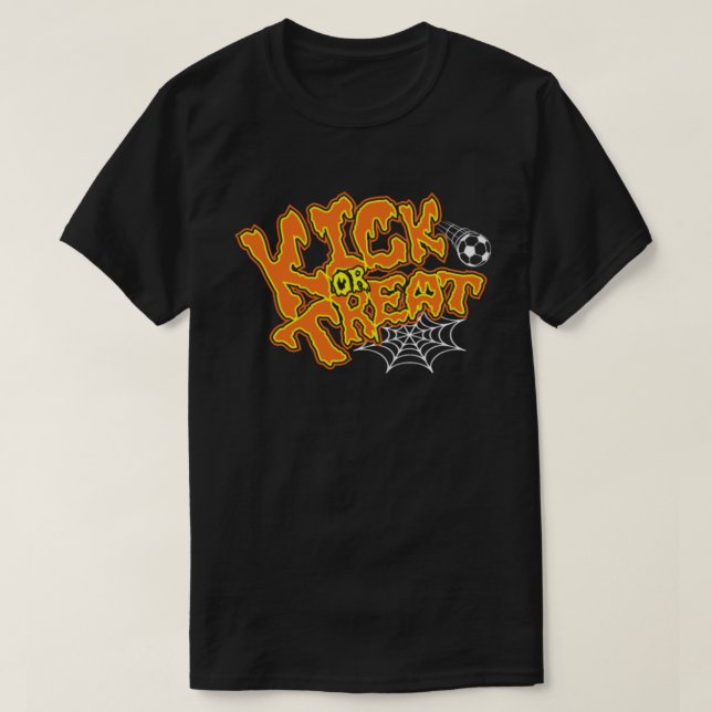 Funny Halloween Soccer Shirt - Ocer Halloween T Shirt (Design framsida)