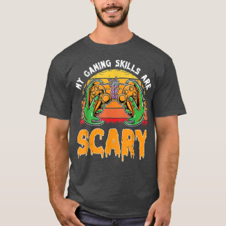 Funny Halloween-spelkunskaper Gamer Girls eller Bo T Shirt