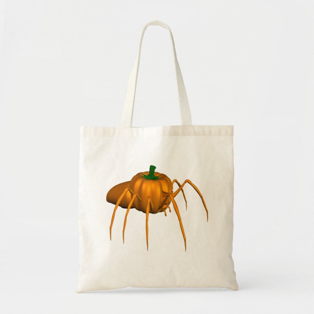 Funny Halloween Spider Tygkasse (Framsidan)