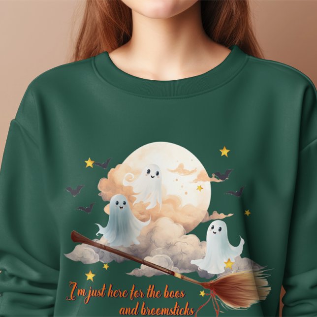 Funny Halloween Spöken Tee, Cute Boo Halloween T Shirt (Skapare uppladdad)