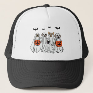 Funny Halloween Spooky Hundar - С ute Ghost Hundar Keps
