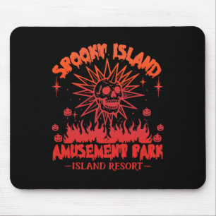 Funny Halloween Spooky Island Est 2002 Amusement P Musmatta