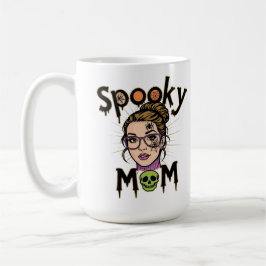 Funny Halloween Spooky Mom Witch Mom Kaffemugg