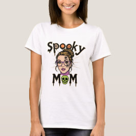 Funny Halloween Spooky Mom Witch Mom T Shirt