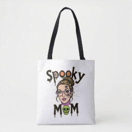 Funny Halloween Spooky Mom Witch Mom Tygkasse