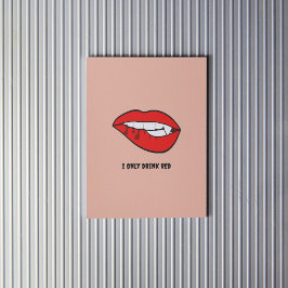 Funny Halloween Spooky Vampire Poster utskrivbar