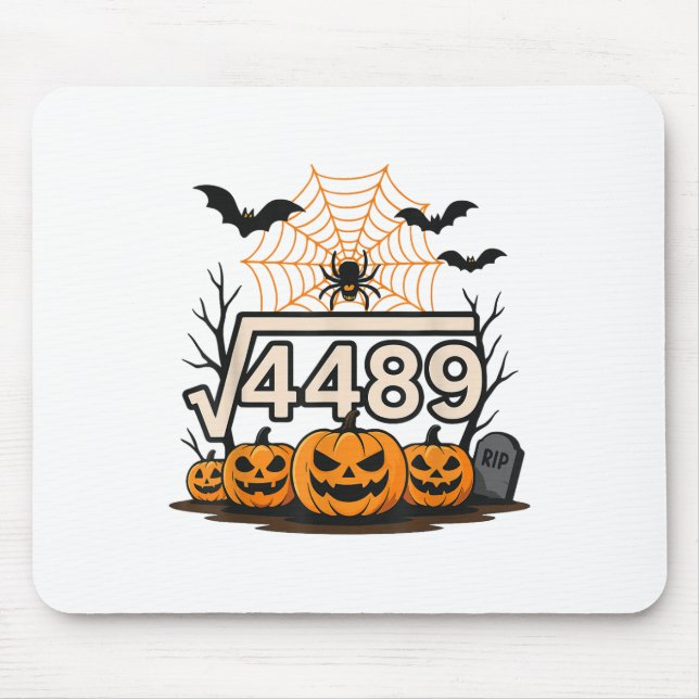 Funny Halloween Square Root 4489 67 Meme Math Teac Musmatta (Framsidan)