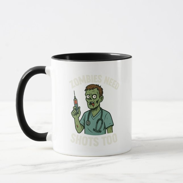Funny Halloween Surgery Mugg (Vänster)