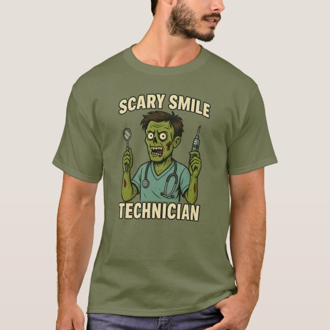Funny Halloween Surgery T-Shirt (Framsida)