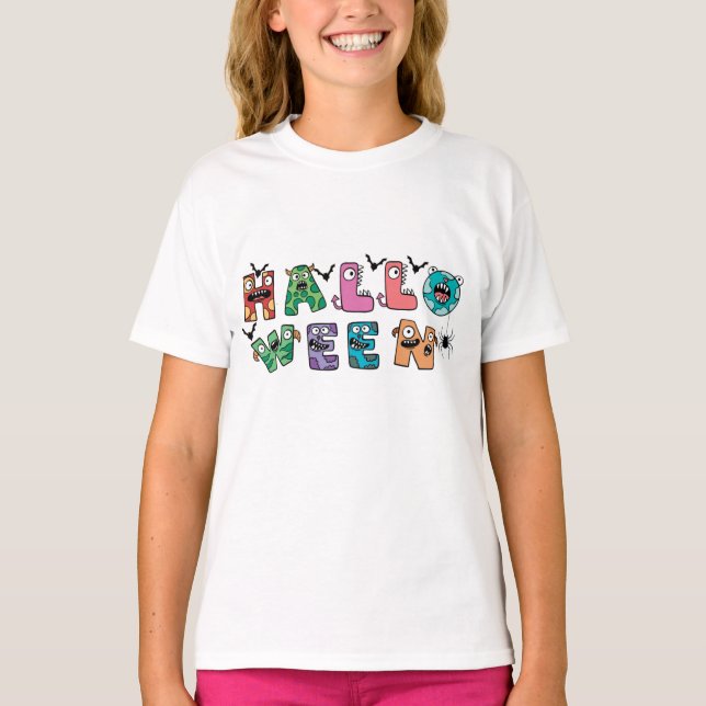 Funny Halloween T Shirt (Framsida)