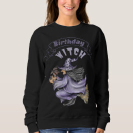 Funny Halloween-taloky oktober Birthday Witch T Shirt